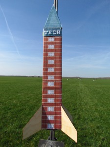 Tech Tower rocket
